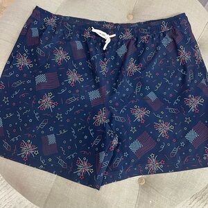 Magellan Outdoors Men's Navy Fireworks Athletic Shorts